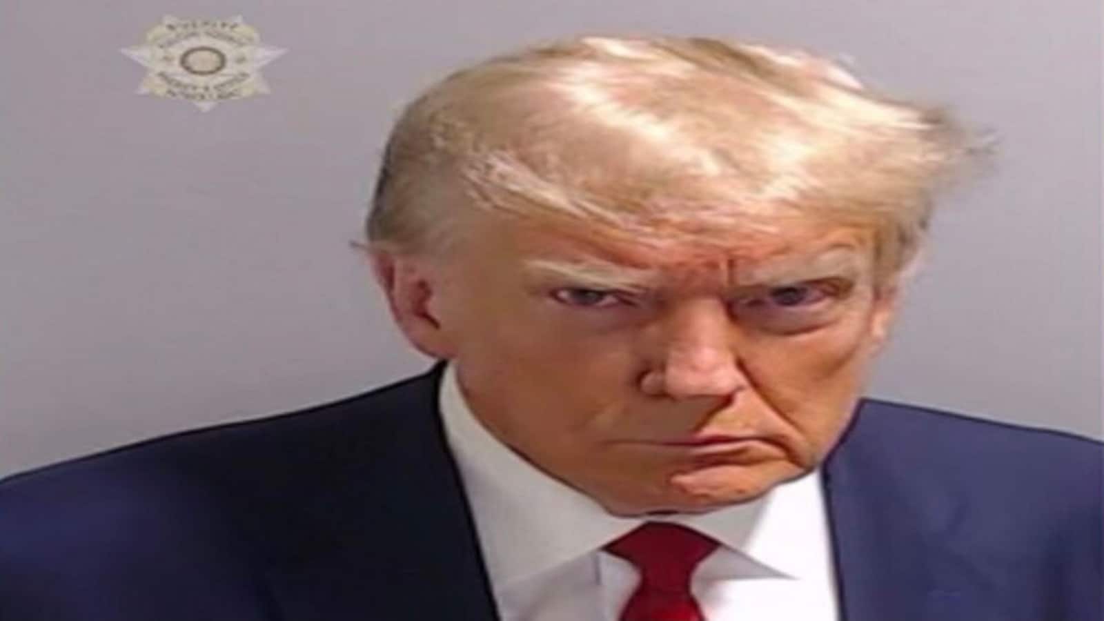 Donald Trump Mugshot Blank Meme Template