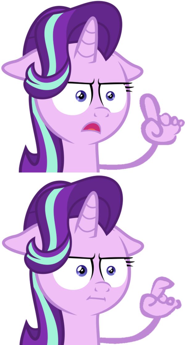 High Quality Starlight glimmer technically not wrong Blank Meme Template