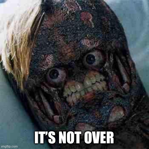 Kwispy | IT’S NOT OVER | image tagged in kwispy | made w/ Imgflip meme maker