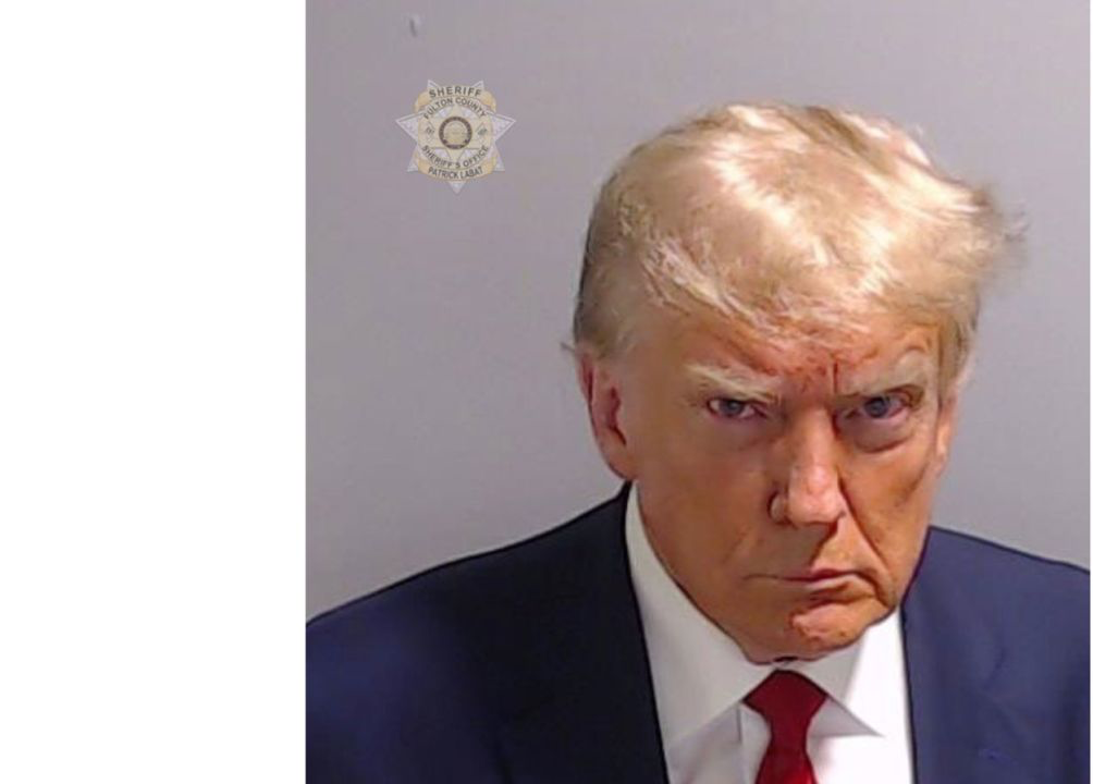 Trump mugshot Blank Meme Template