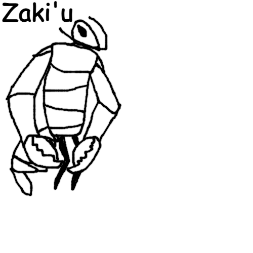 Zaki'u Blank Meme Template