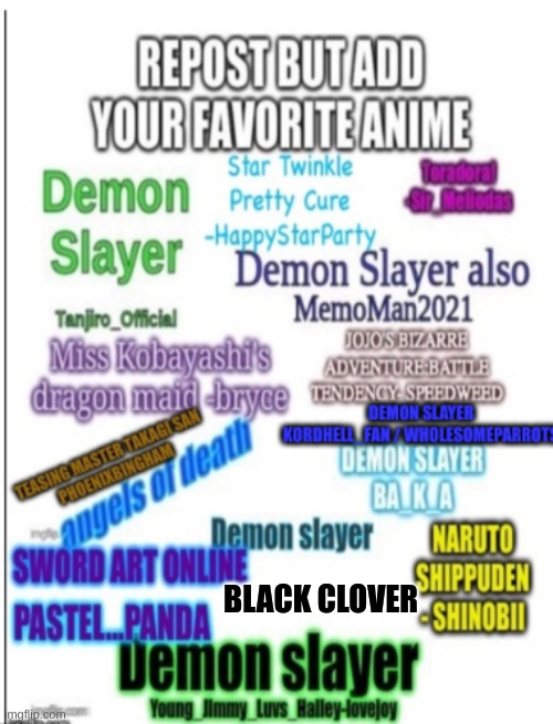 BLACK CLOVER | image tagged in anime,bc | made w/ Imgflip meme maker