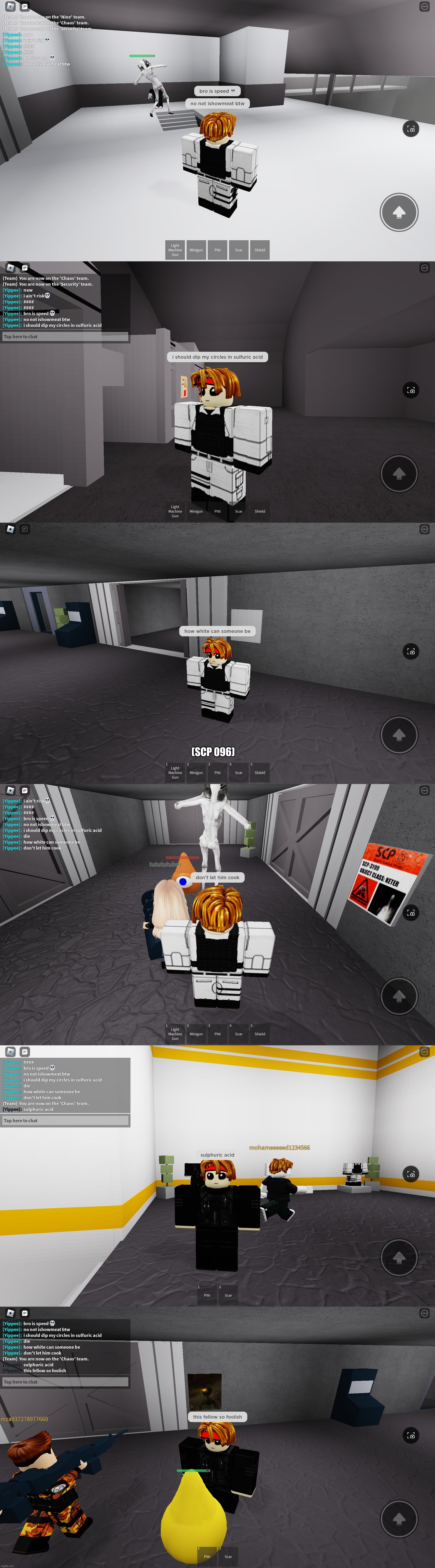 Roblox fr | (SCP 096) | made w/ Imgflip meme maker