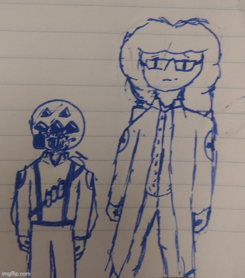 PyWill and Dr. Lian from imgfliptress 2 (Lian is an oc from Rotisserie) | made w/ Imgflip meme maker