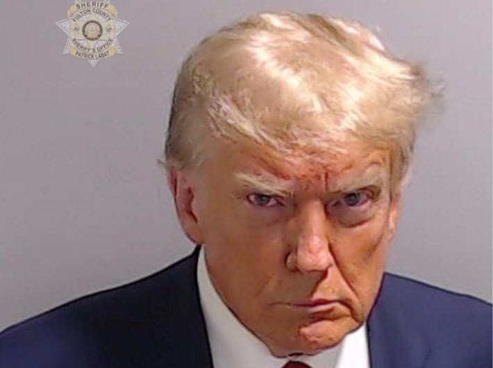 High Quality Trump Mug shot Blank Meme Template