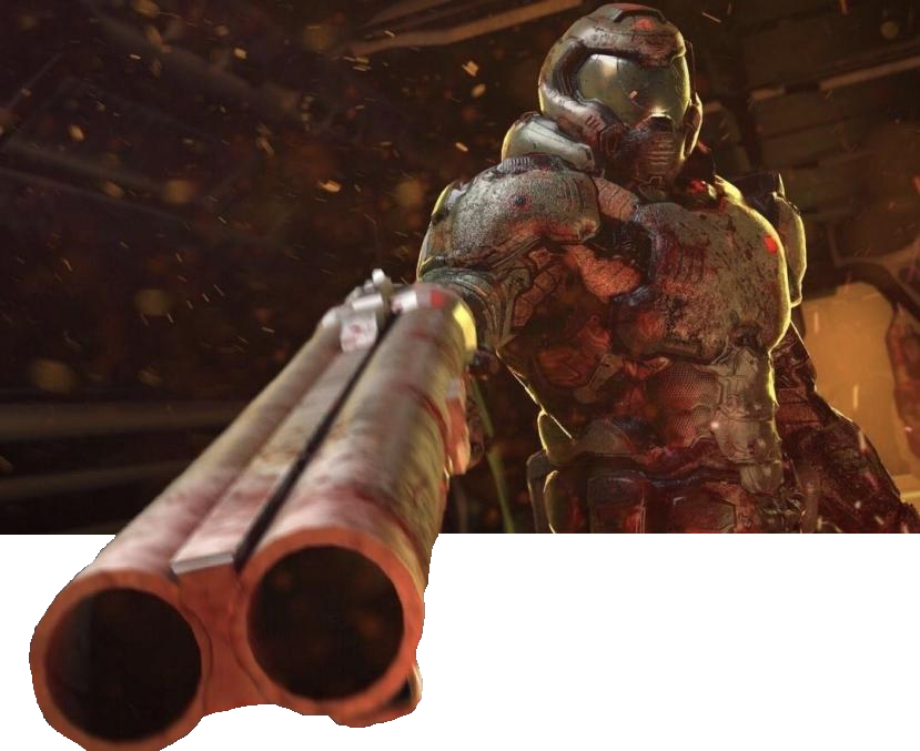 High Quality Doom popout Blank Meme Template