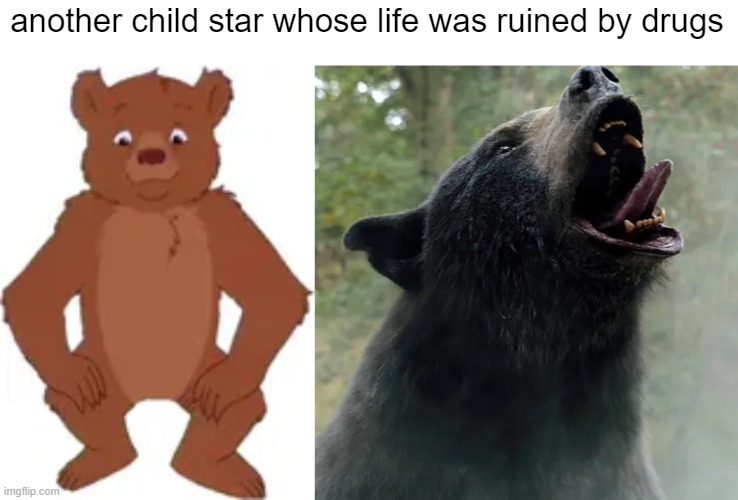 another child star whose life was ruined by drugs | made w/ Imgflip meme maker