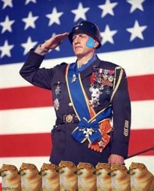 image tagged in patton salutes you | made w/ Imgflip meme maker