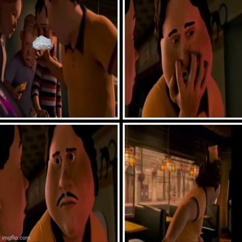 Monster house gamer eating | image tagged in monster house gamer eating | made w/ Imgflip meme maker