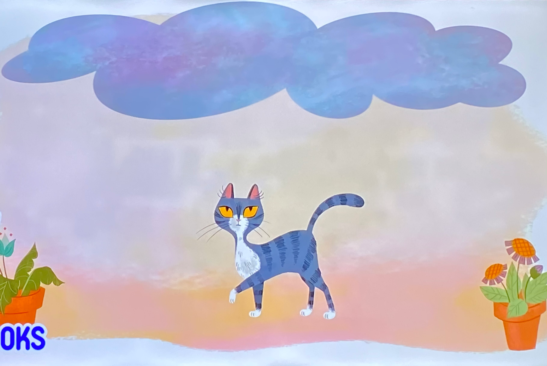 Where Dows Kitty Go In The Rain Blank Meme Template