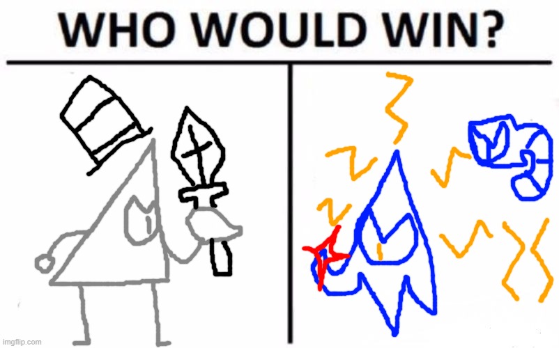 Triangle emperor or John? | image tagged in memes,who would win | made w/ Imgflip meme maker