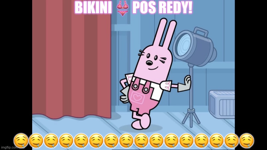 BIKINI 👙 POS REDY! 🤤🤤🤤🤤🤤🤤🤤🤤🤤🤤🤤🤤🤤🤤🤤🤤 | image tagged in widget wow wow wubbzy | made w/ Imgflip meme maker