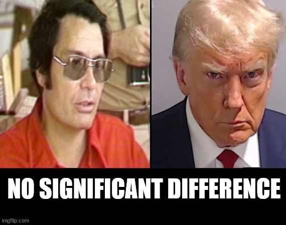 No Significant Difference | NO SIGNIFICANT DIFFERENCE | image tagged in no significant difference | made w/ Imgflip meme maker