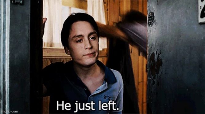 Scott Pilgrim Wallace Wells He just left | image tagged in scott pilgrim wallace wells he just left | made w/ Imgflip meme maker