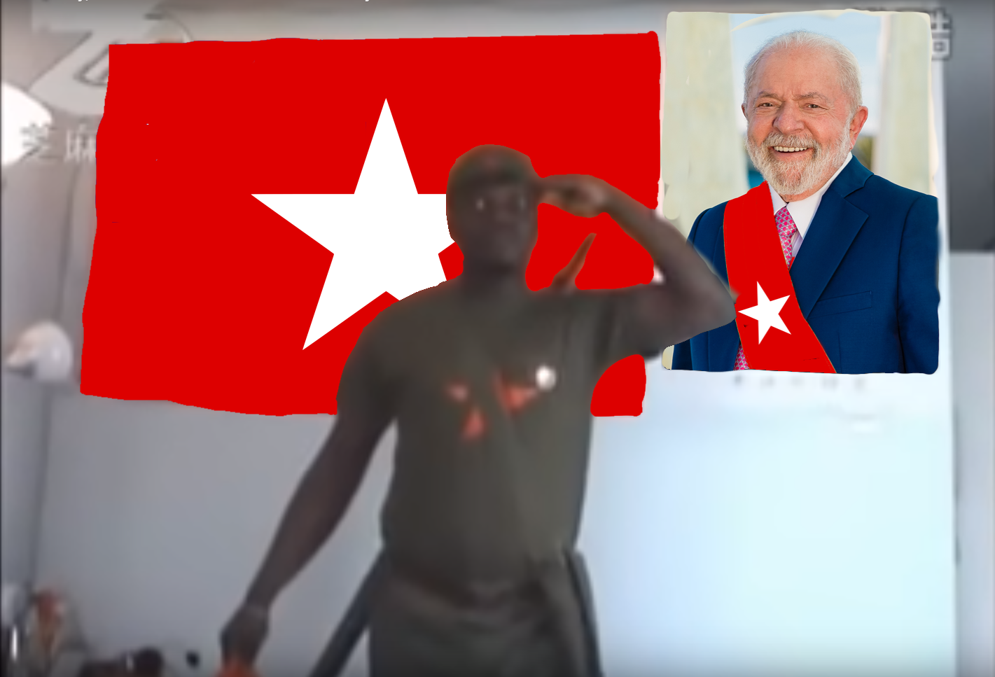 Brother Hao Lula da Silva PT's Socialist Democracy Blank Meme Template