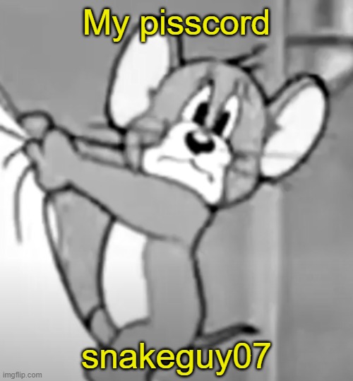 awww the skrunkly | My pisscord; snakeguy07 | image tagged in awww the skrunkly | made w/ Imgflip meme maker