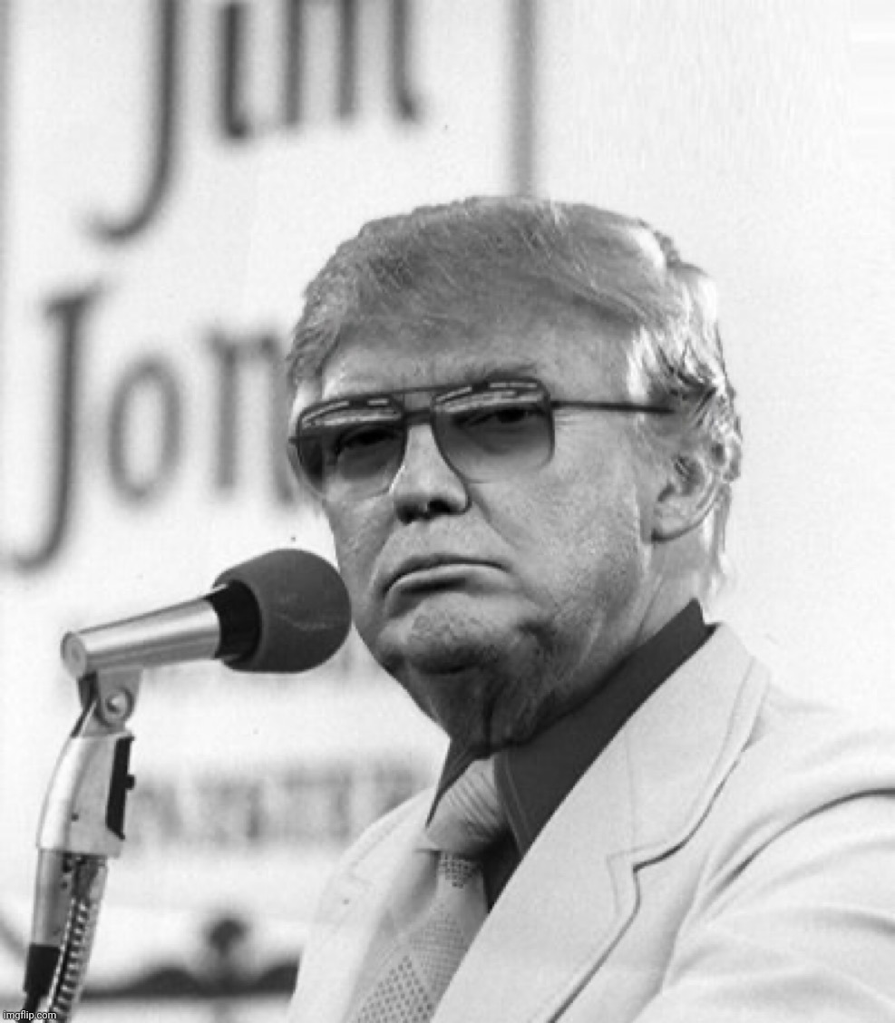 Trump in sunglasses | image tagged in trump in sunglasses | made w/ Imgflip meme maker