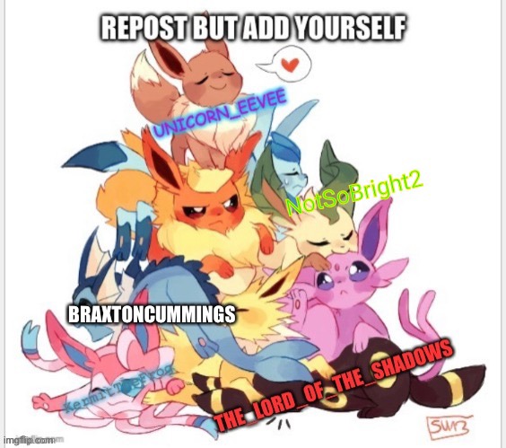 BRAXTONCUMMINGS | image tagged in repost,pokemon | made w/ Imgflip meme maker