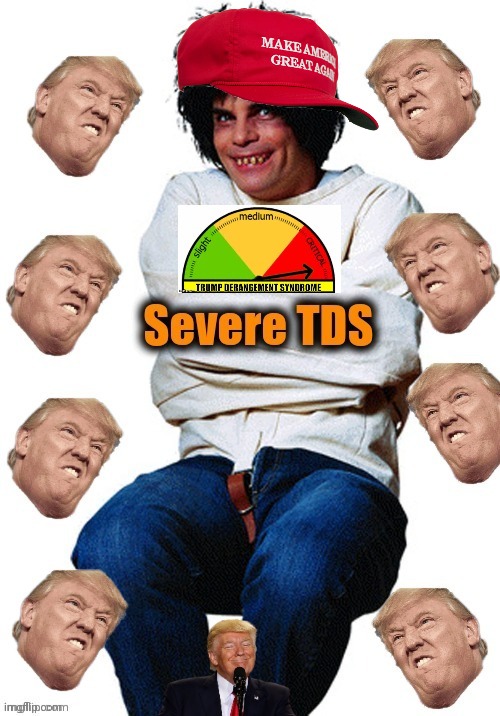 TDS sufferer | image tagged in tds sufferer | made w/ Imgflip meme maker