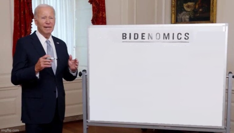 Bidennomics Blank Meme Template