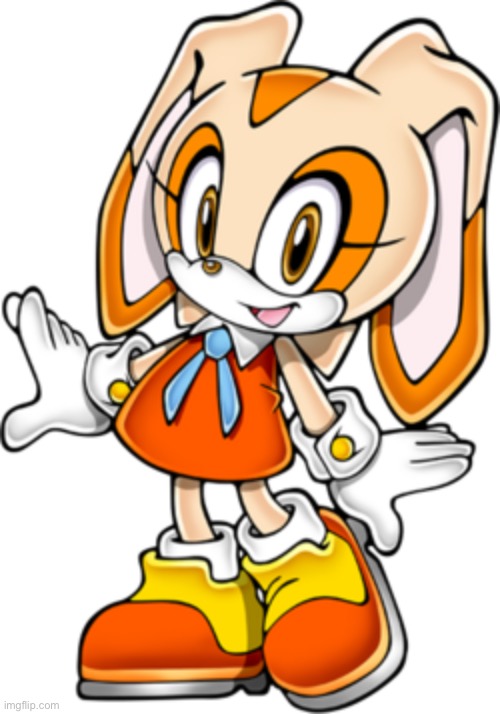 Cream the Rabbit Sonic Adventure design | image tagged in cream the rabbit sonic adventure design | made w/ Imgflip meme maker