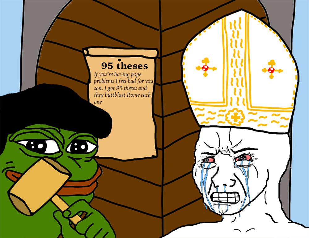 Catholic Church Blank Meme Template