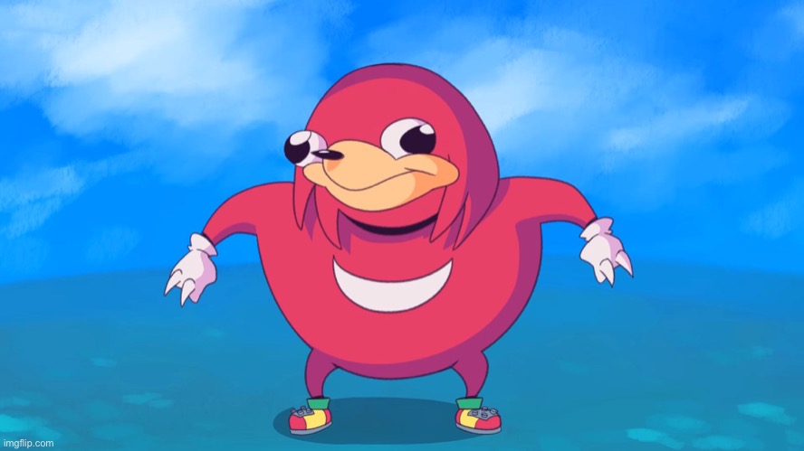 Uganda Knuckles | image tagged in uganda knuckles | made w/ Imgflip meme maker