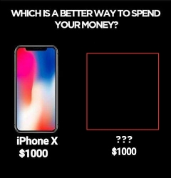 High Quality better way to spend your money Blank Meme Template