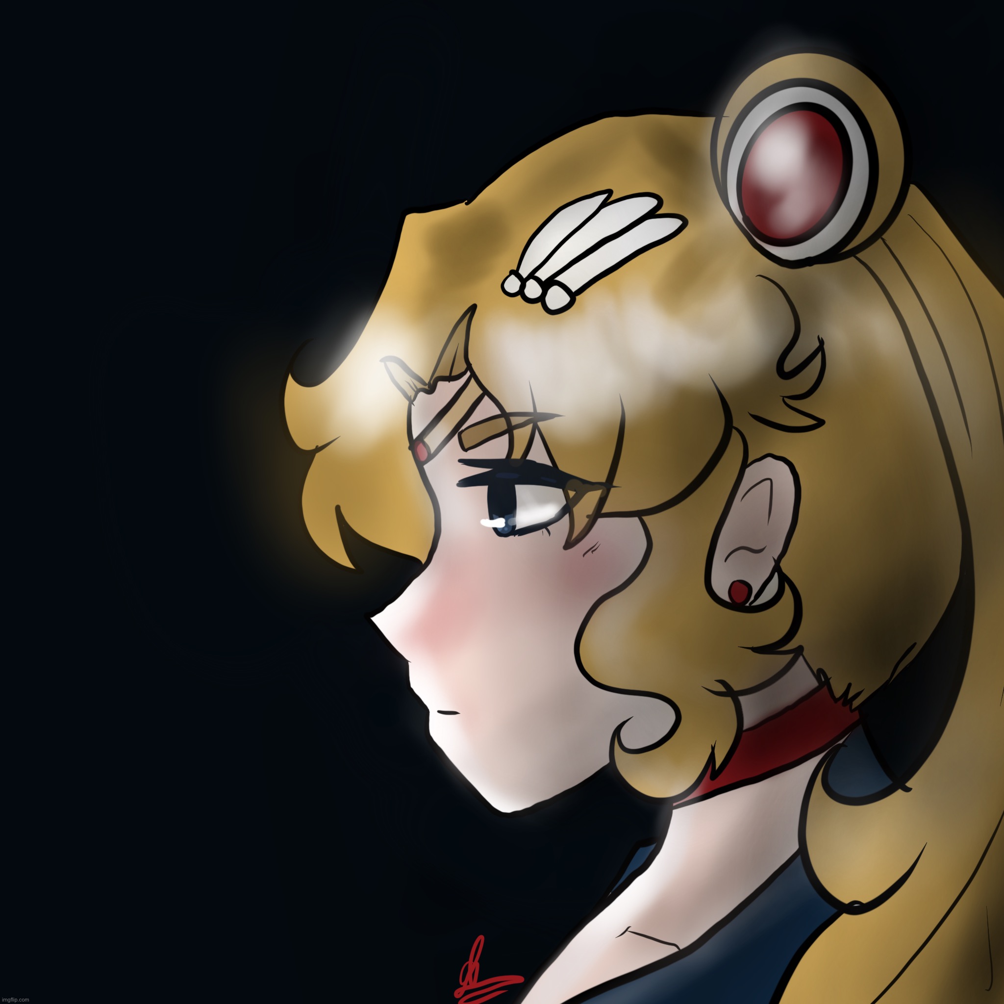 random ass sailor moon drawing | image tagged in sailor moon | made w/ Imgflip meme maker