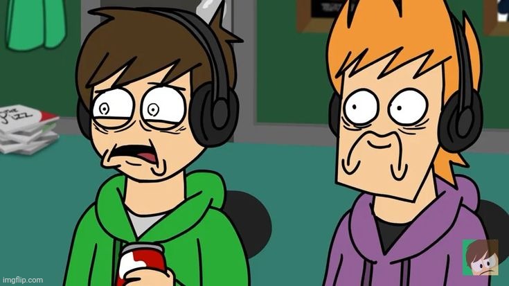 Traumatized Matt and Edd | image tagged in traumatized matt and edd | made w/ Imgflip meme maker