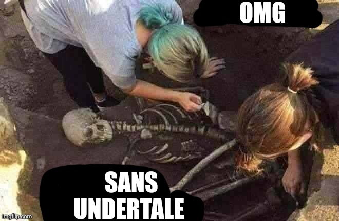 OMG; SANS UNDERTALE | made w/ Imgflip meme maker