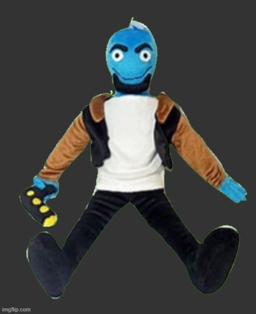 THEY TURNED MY BOI INTO A MARKETABLE PLUSHIE | image tagged in osmosis jones plushie | made w/ Imgflip meme maker