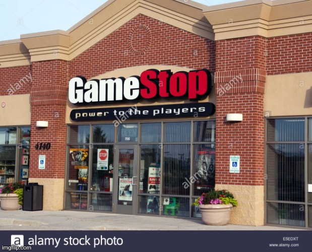 Game Stop | image tagged in game stop | made w/ Imgflip meme maker