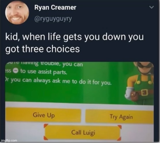 Call luigi - Imgflip