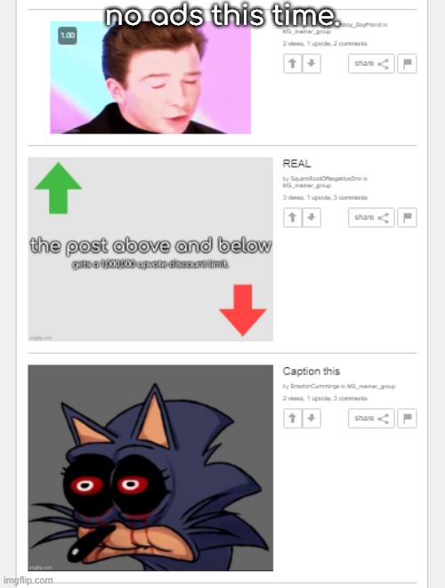 no ads this time. | made w/ Imgflip meme maker