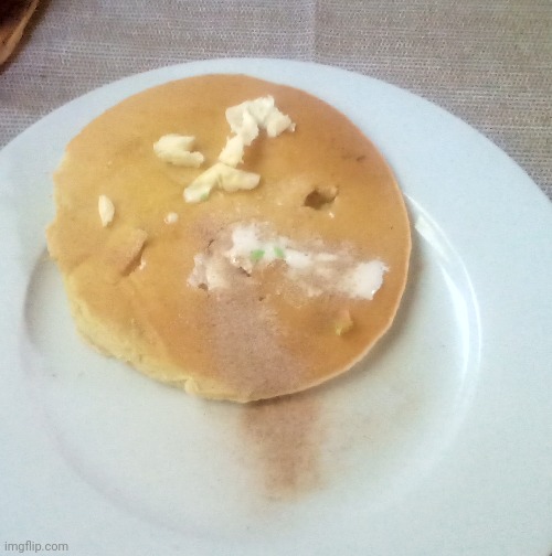 Drywall pancakes! Complete with paint chips , asbestos bits, and sawdust! | made w/ Imgflip meme maker