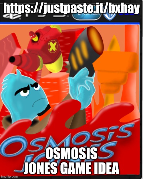 Do yall like it? | https://justpaste.it/bxhay; OSMOSIS JONES GAME IDEA | made w/ Imgflip meme maker