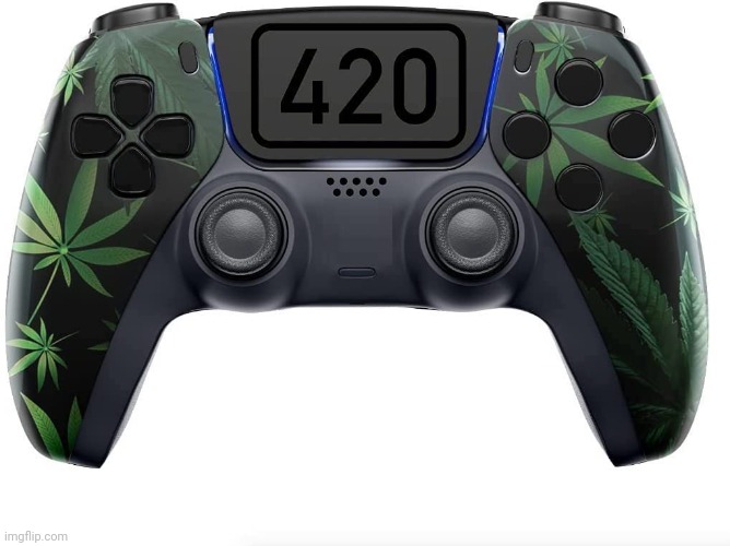PlayStation 420 weed controller | image tagged in playstation 420 weed controller | made w/ Imgflip meme maker