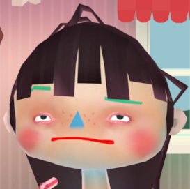 High Quality worried toca kitchen woman Blank Meme Template