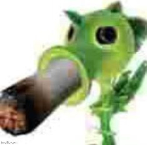 High peashooter | image tagged in high peashooter | made w/ Imgflip meme maker