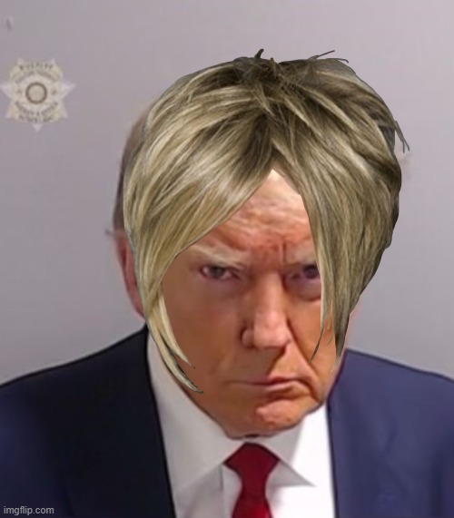 every school photo be like | image tagged in donald trump mugshot | made w/ Imgflip meme maker