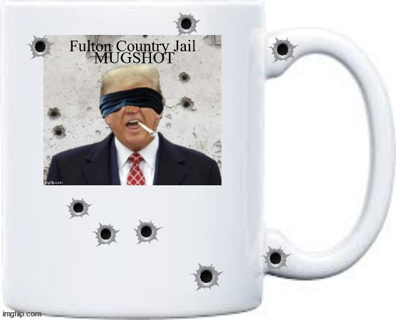 Mugshot mug $25.00 | image tagged in maga merch,coffrr mug,maga gear | made w/ Imgflip meme maker