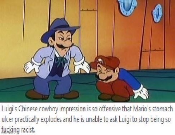 image tagged in luigi,mario | made w/ Imgflip meme maker