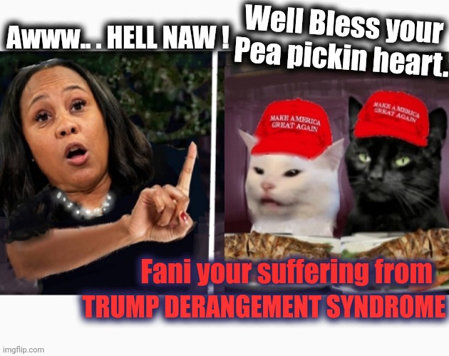 Fani willis | Fani your suffering from; TRUMP DERANGEMENT SYNDROME | image tagged in funny memes | made w/ Imgflip meme maker