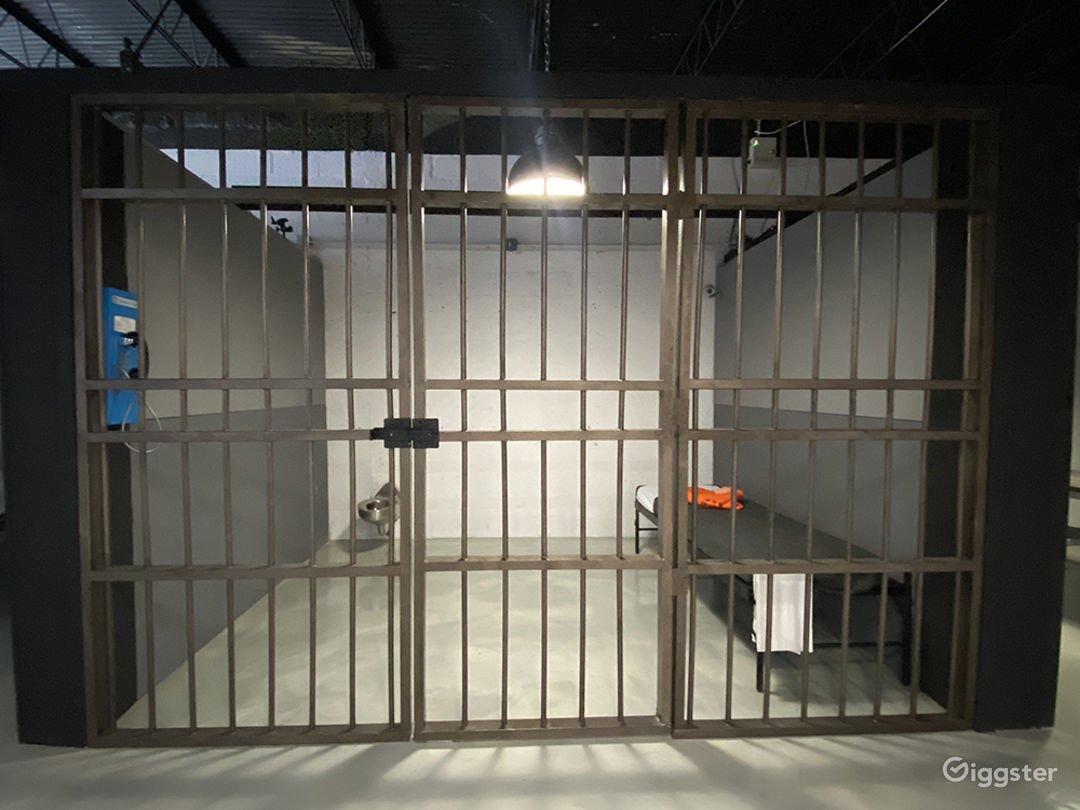 High Quality Prison Cell | County Jail | Detention Center | Rent this locatio Blank Meme Template