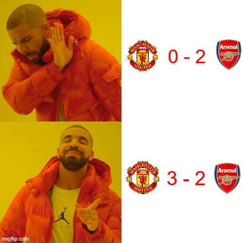 Drake Hotline Bling | 0 - 2; 3 - 2 | image tagged in memes,drake hotline bling | made w/ Imgflip meme maker