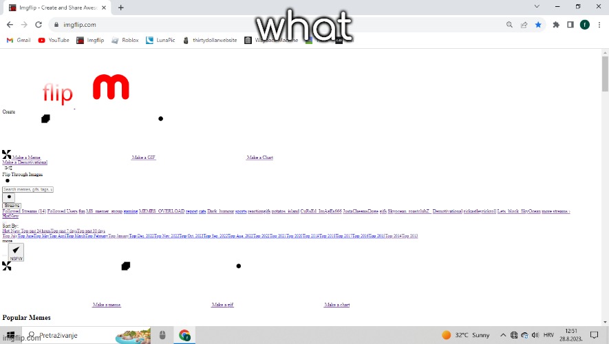 what | what | made w/ Imgflip meme maker