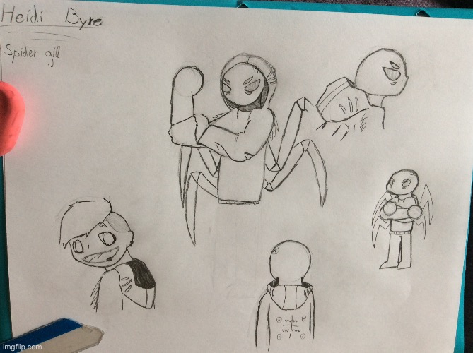 Spooder man oc. Non-binary :] | made w/ Imgflip meme maker