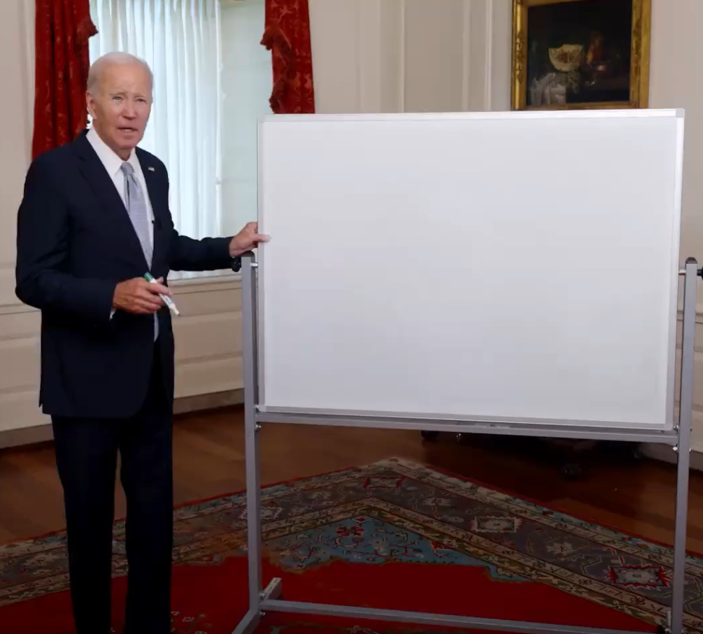 High Quality Dumb ass white board Blank Meme Template