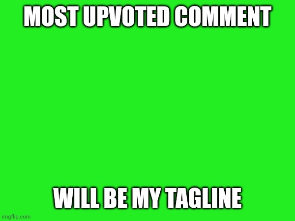 Im scared lol | MOST UPVOTED COMMENT; WILL BE MY TAGLINE | image tagged in tagline | made w/ Imgflip meme maker